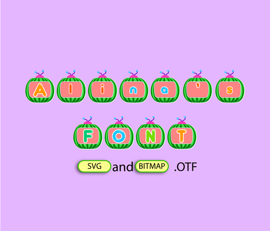 Fun Learning Birthday Banner Font Textured