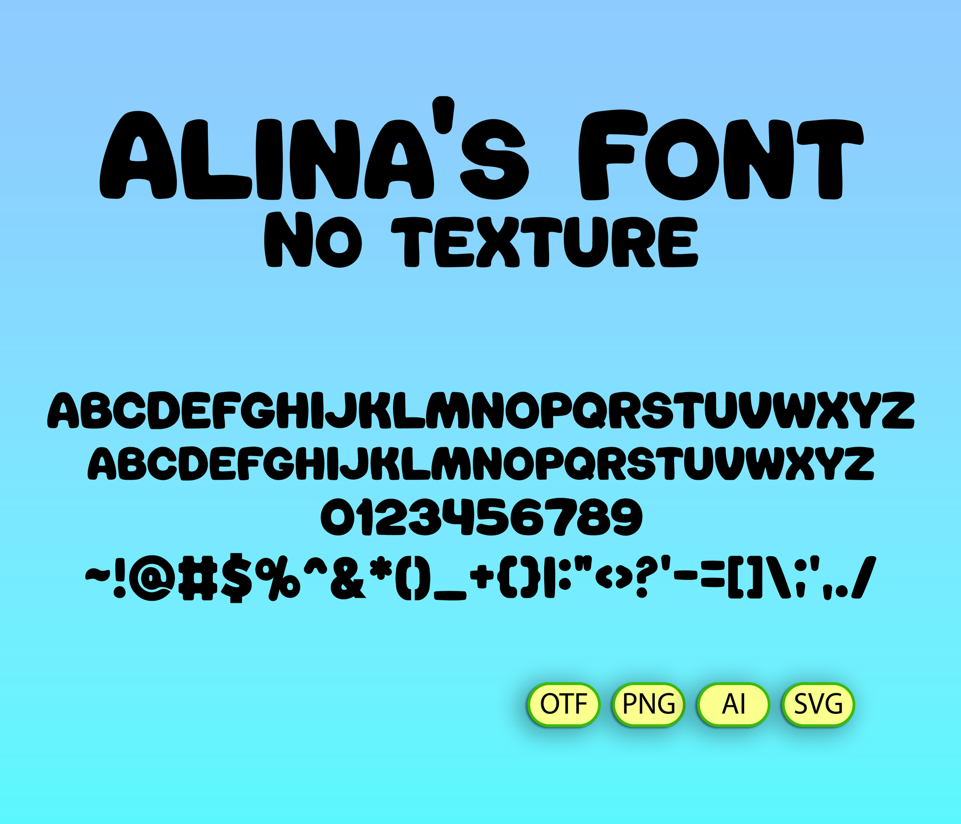 Candy Gummy Font Textured - Alina's Fonts