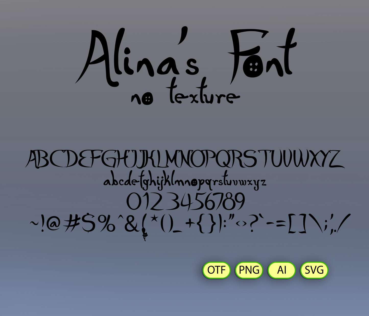 Otherworldly Adventure Font Textured - Alina's Fonts