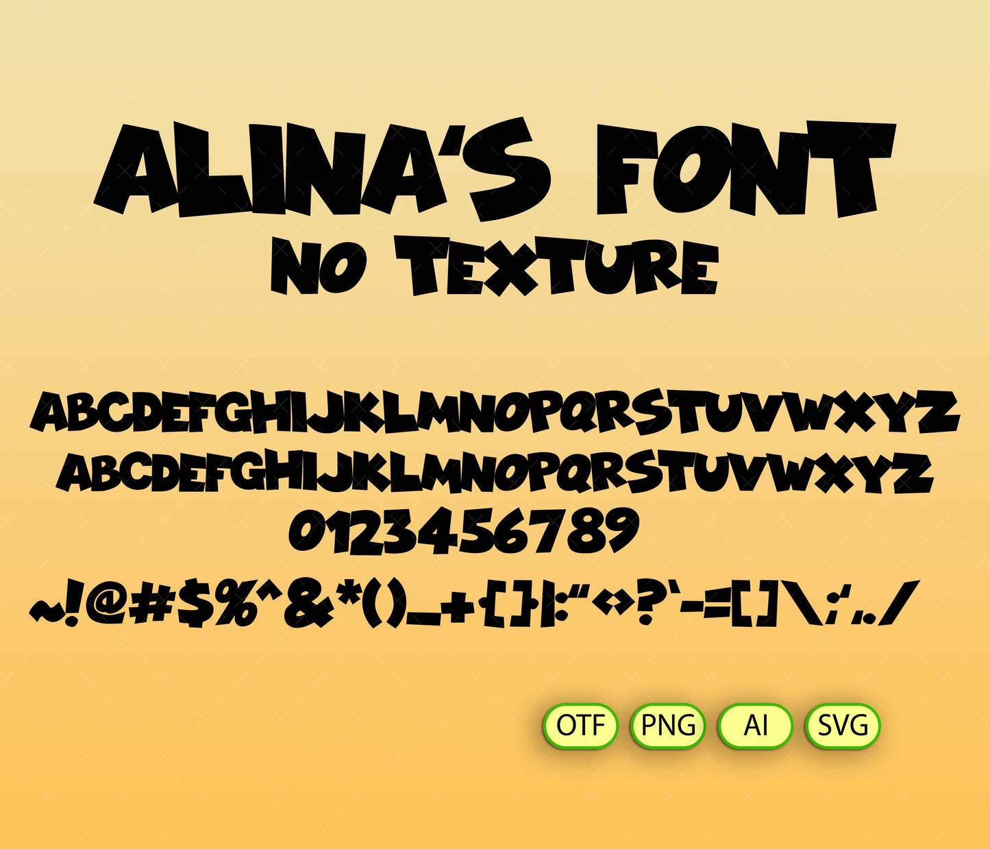 Fearful Canine Font Textured - Alina's Fonts