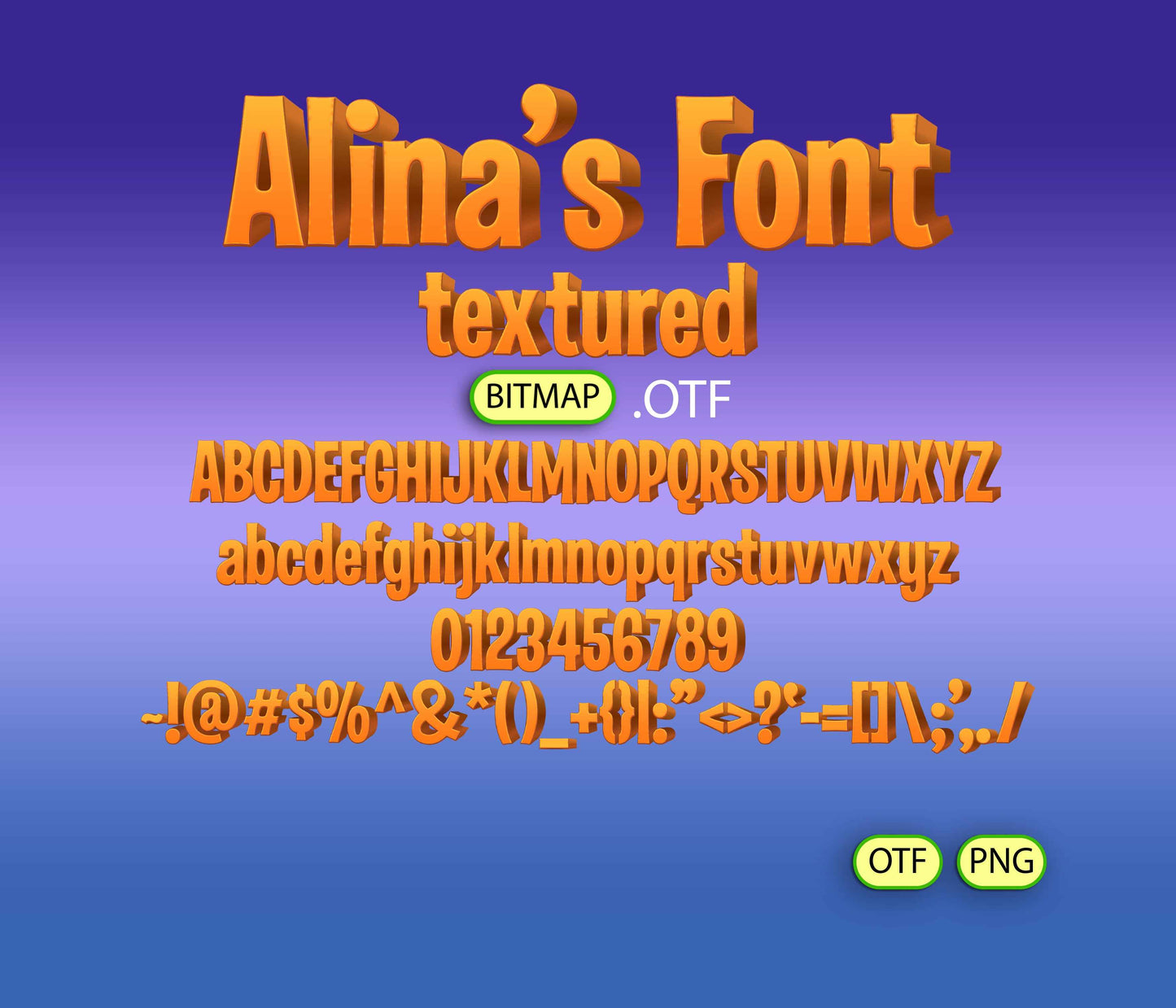 Mischief Makers 4 Font Textured - Alina's Fonts