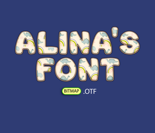 FREE Dinosaur Fossil Edition Pattern Font