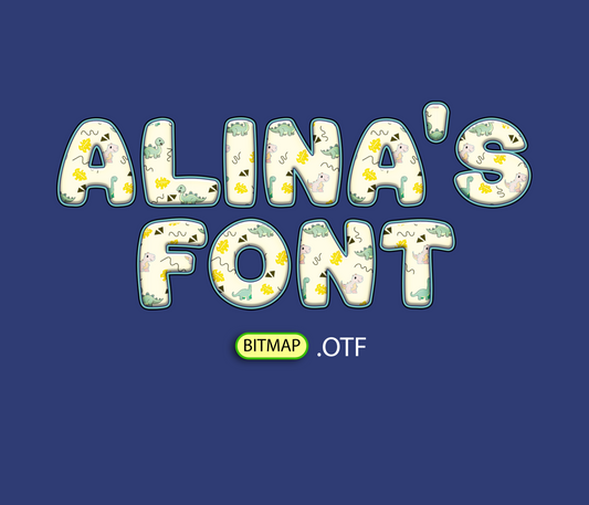 Dinosaur Jurassic Edition Pattern Font