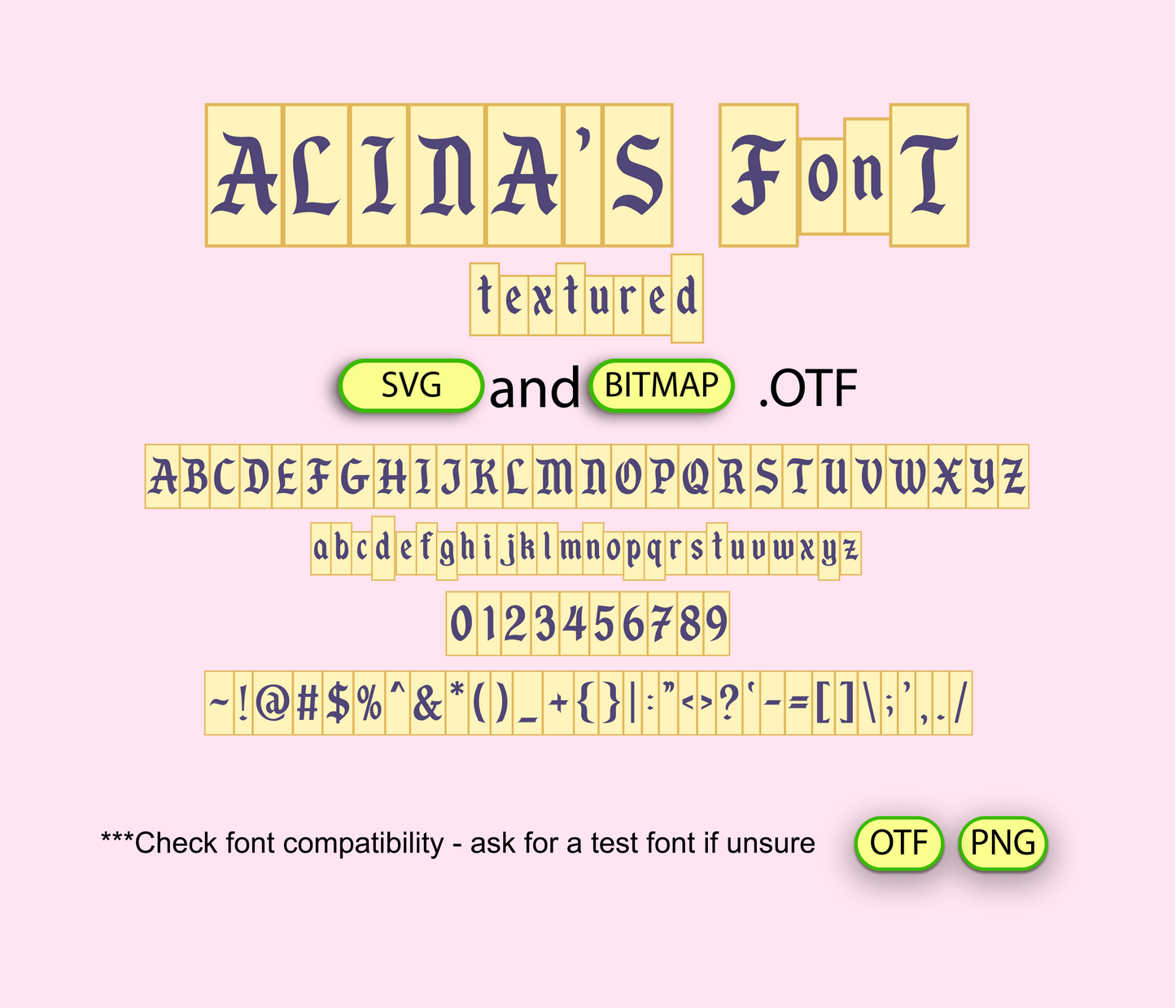Magic Main Street Font Textured Big Bundle