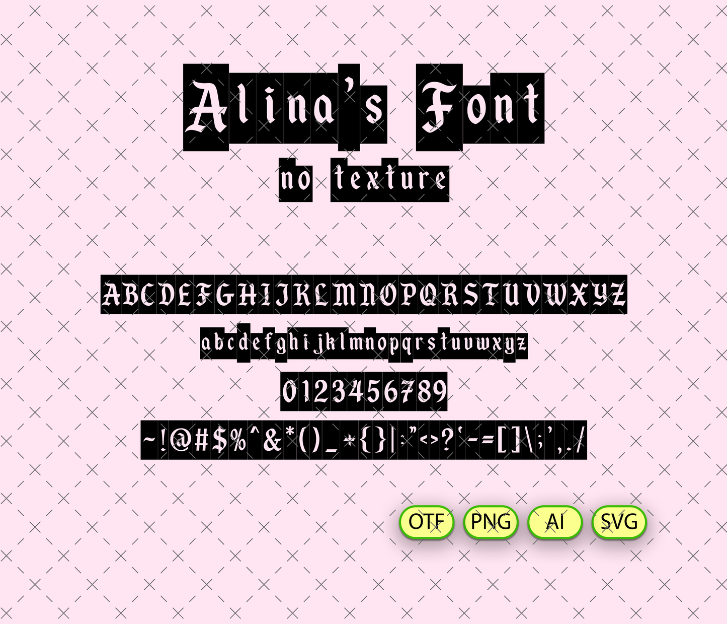 Magic Main Street Font Textured Big Bundle