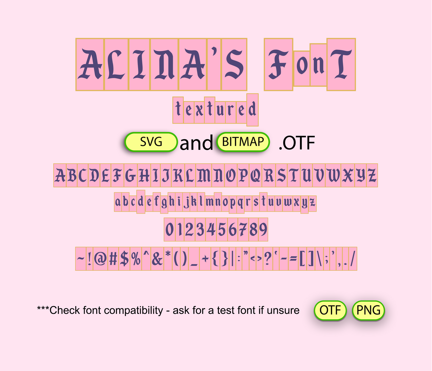 Magic Main Street Font Textured Big Bundle