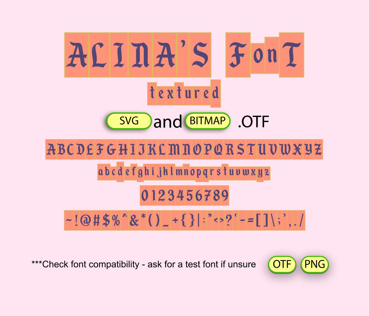 Magic Main Street Font Textured Big Bundle