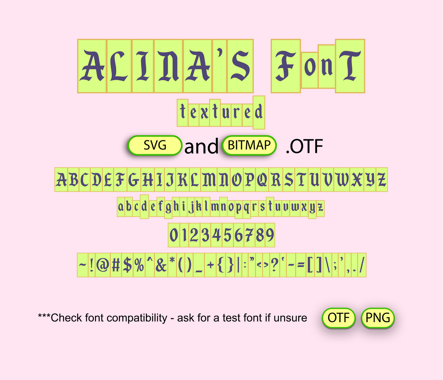 Magic Main Street Font Textured Big Bundle
