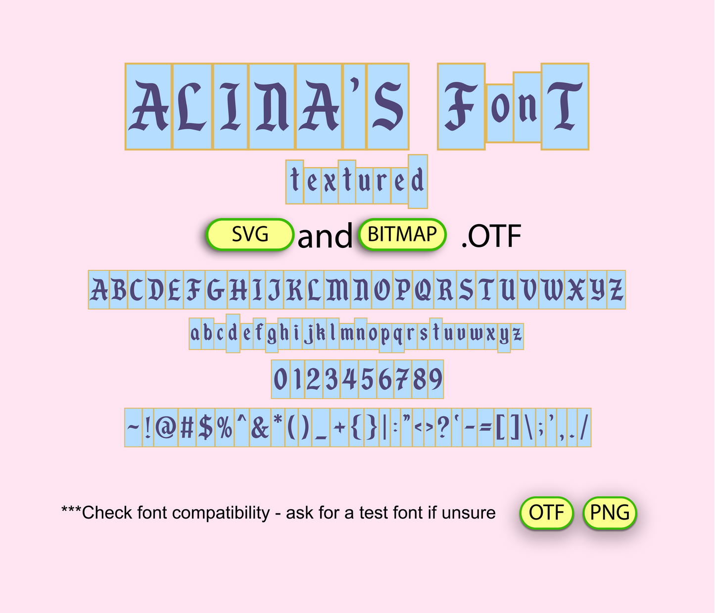 Magic Main Street Font Textured Big Bundle
