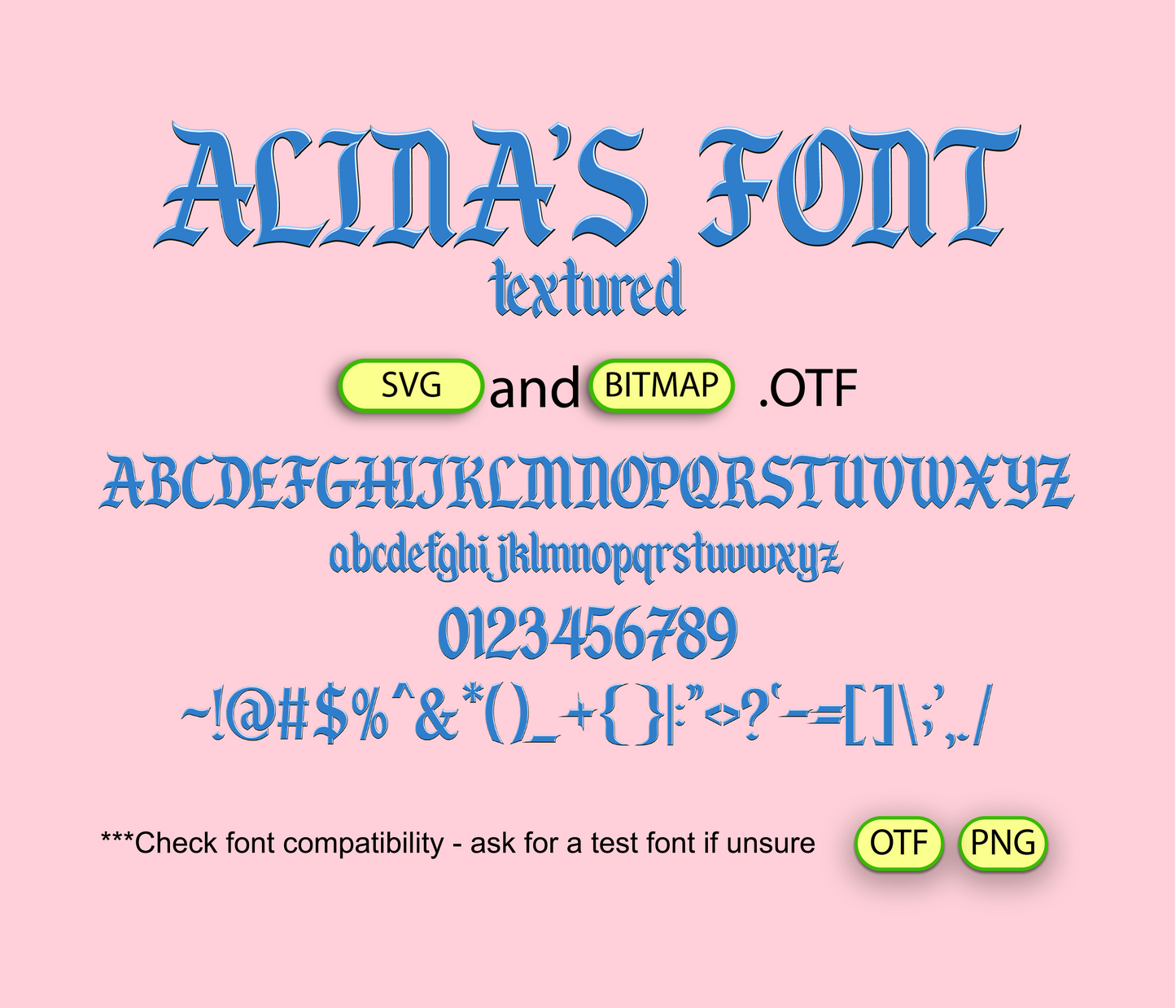 Fairytale Castle Font Textured