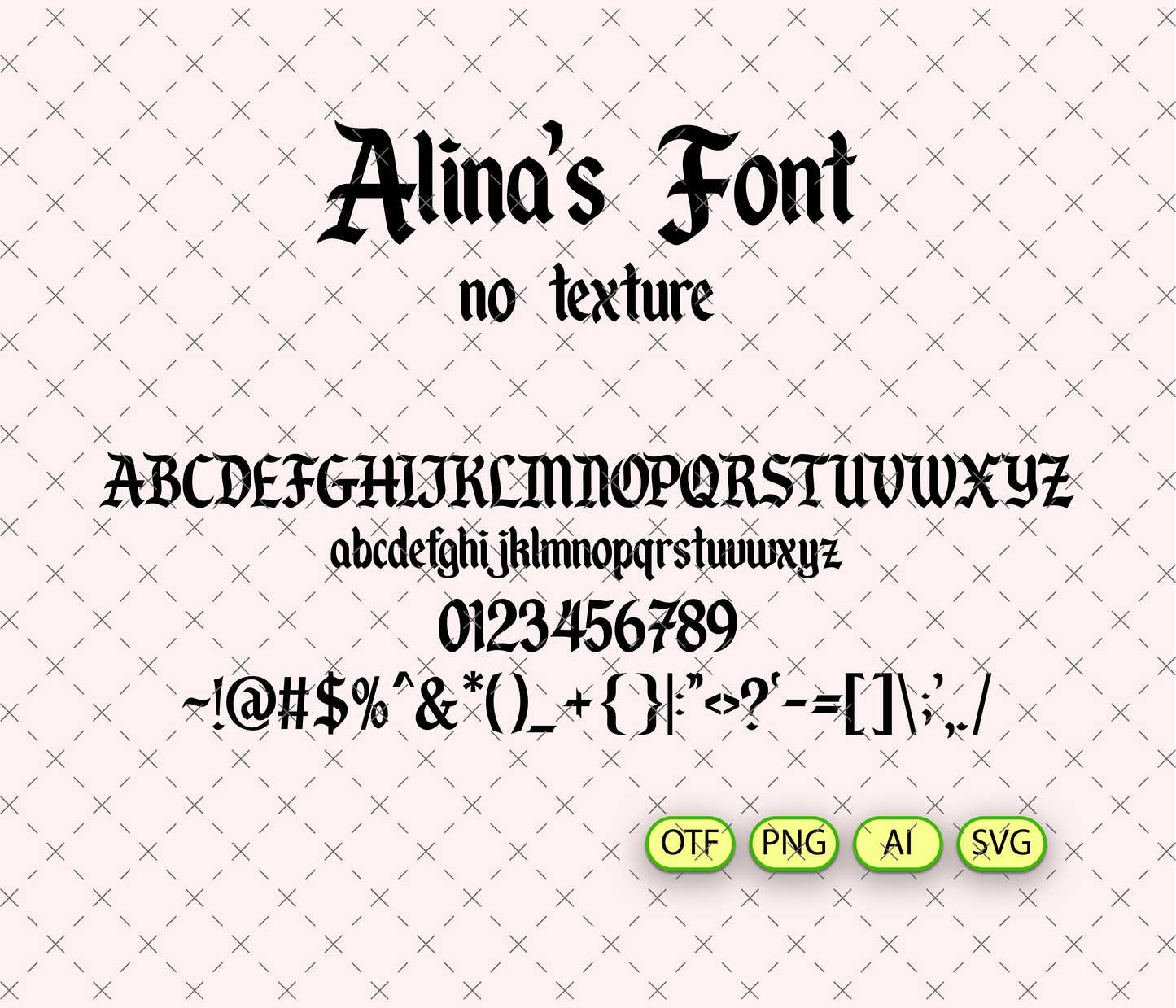 Nighttime Spectacular Font Textured Bundle