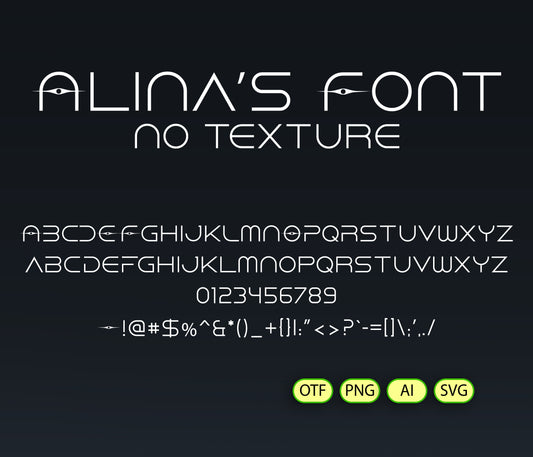 Desert Sci-Fi Font - Alina's Fonts