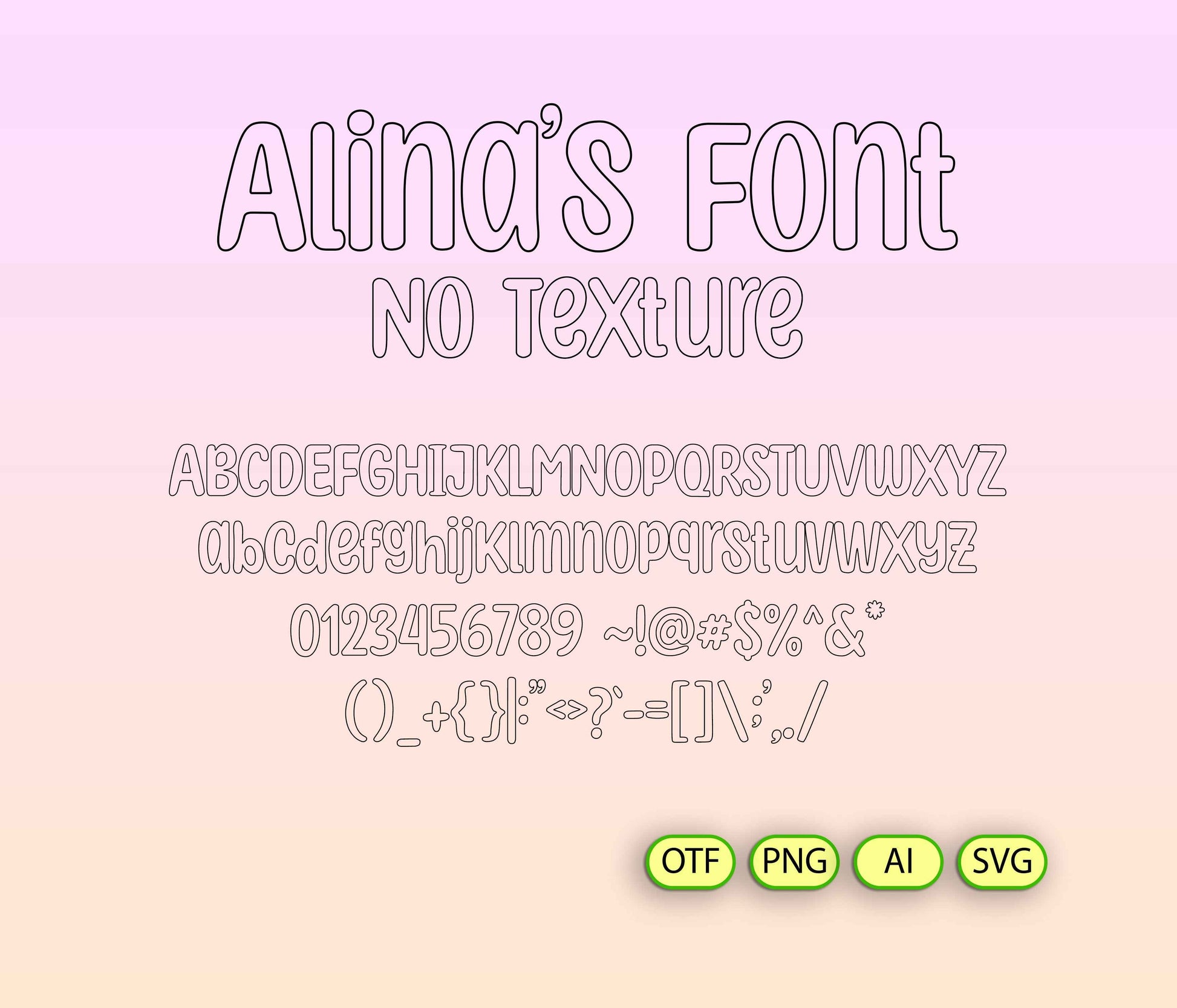 Spring Pink Easter Font Textured - Alina's Fonts