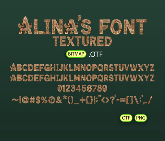 Desert Warrior Font Textured