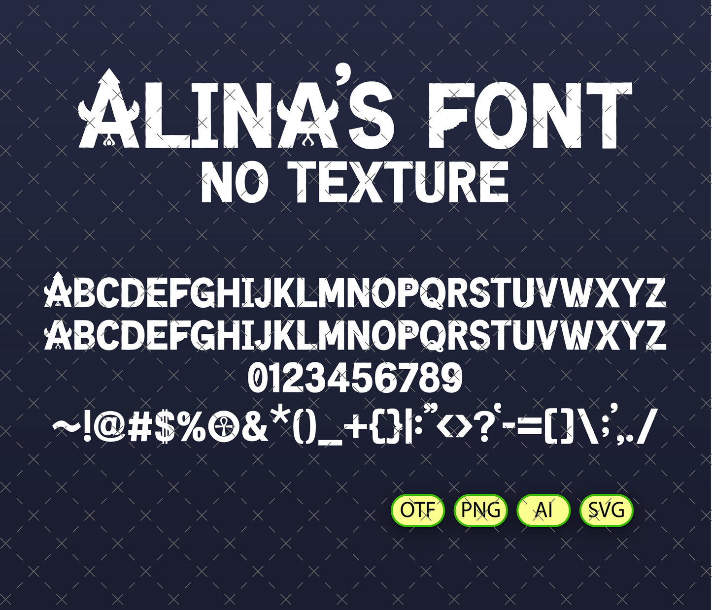 Desert Nomad Font Textured