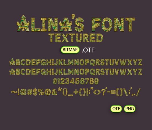 Nile Empire Font Textured