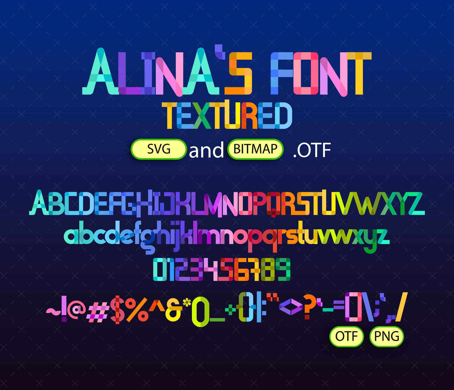 Naturic Elemental Romance Font Textured - Alina's Fonts