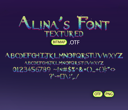 Magical Casita Font Textured Bundle - Alina's Fonts