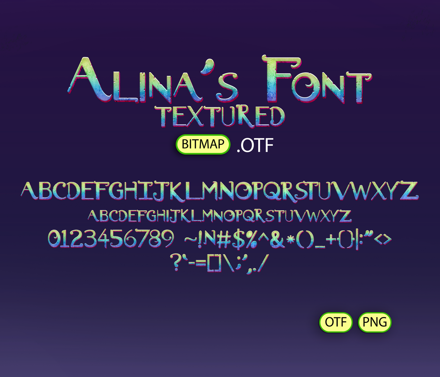 Magical Family Casa Font Textured - Alina's Fonts