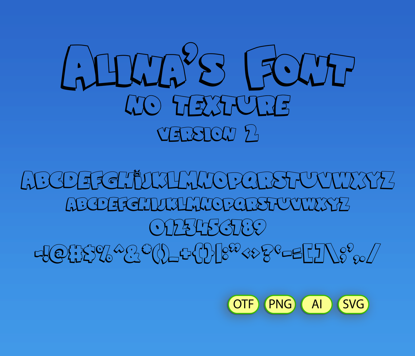 Quirky Family Sitcom Font Textured - Alina's Fonts