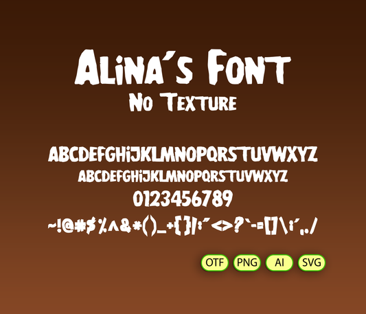 Prehistoric Household Font Clean Edition