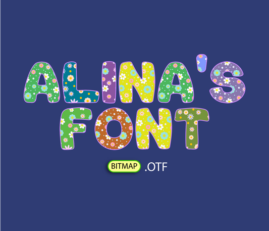 Floral Fantasy Pattern Font