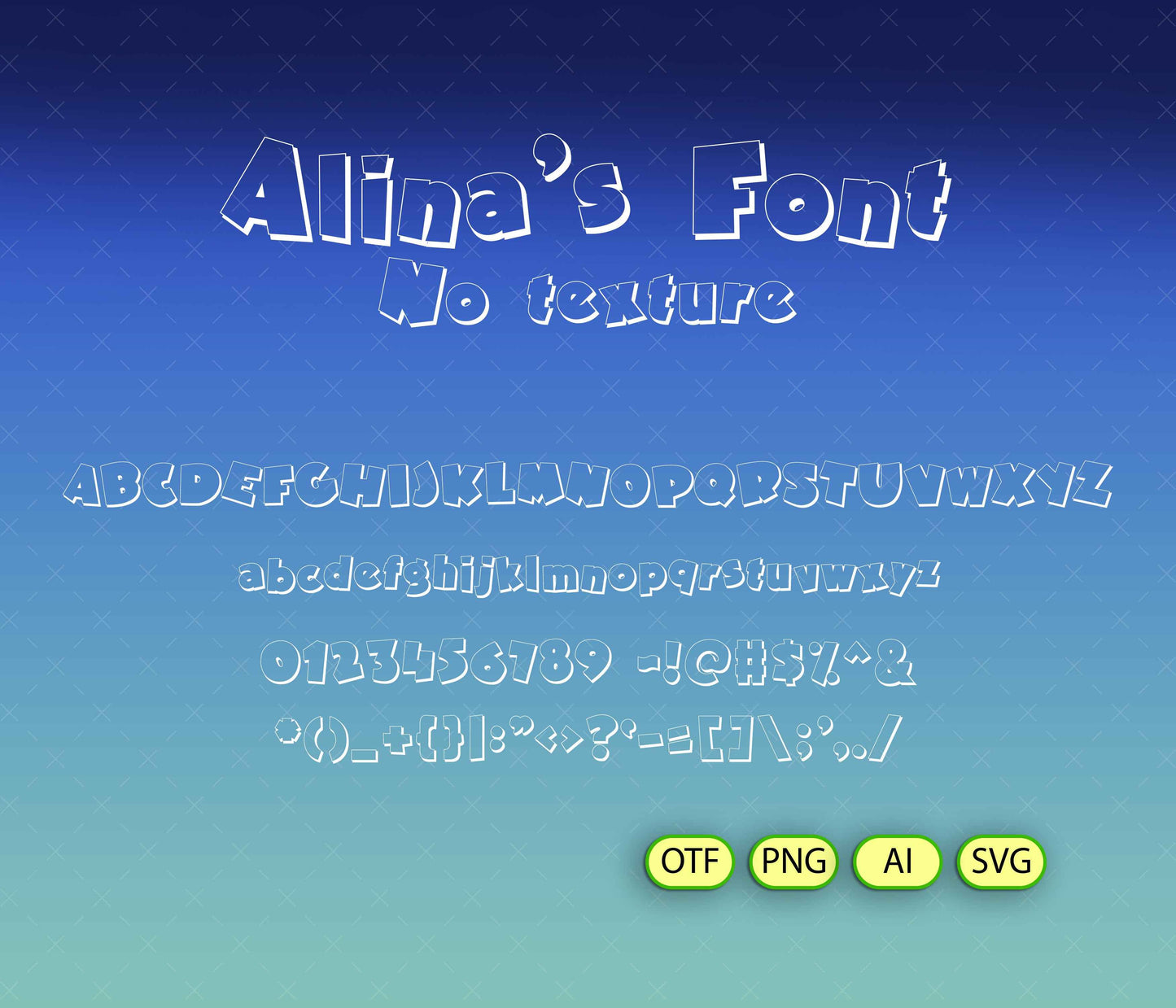 Lasagna Cat Font Textured - Alina's Fonts