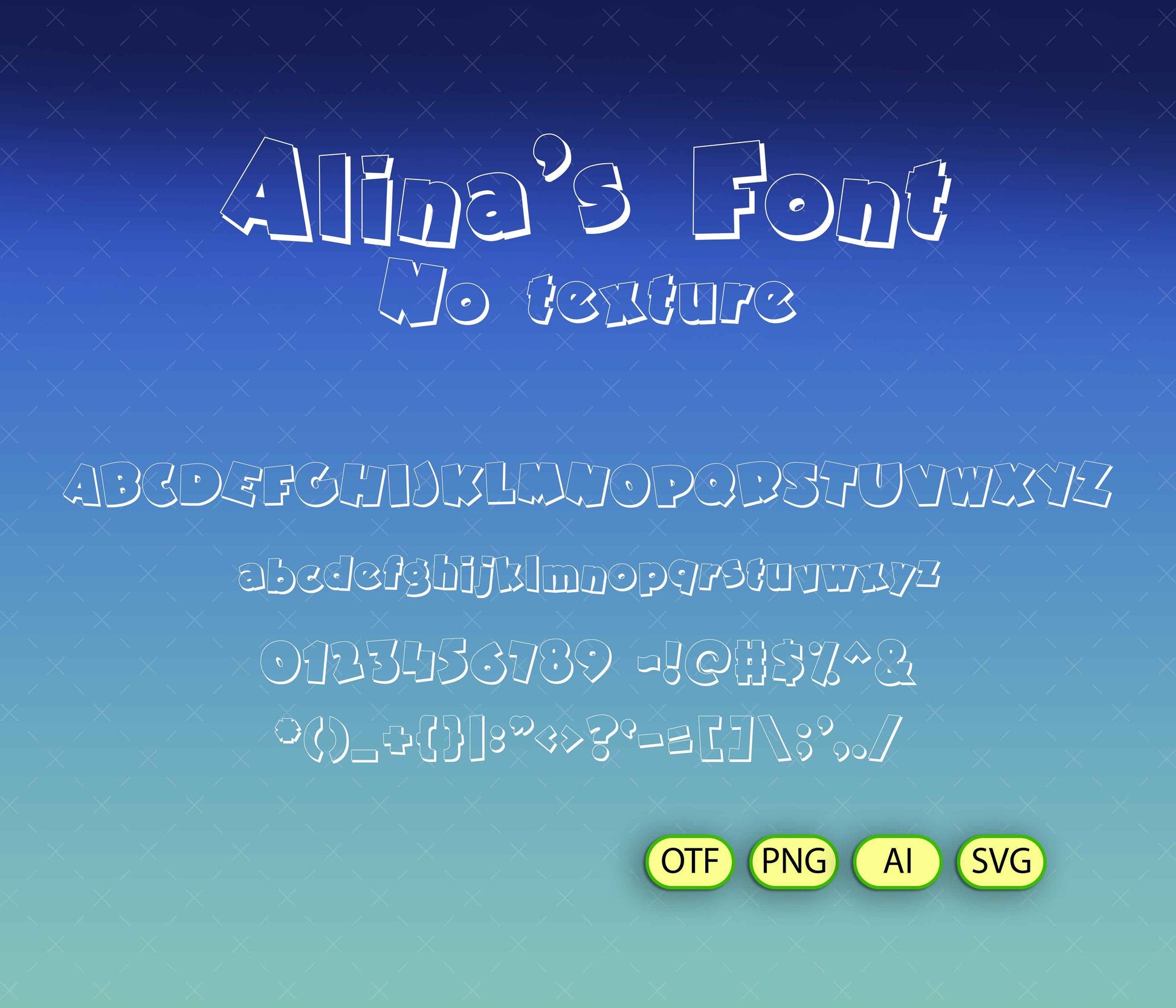 Monday-Hating Tabby Font - Alina's Fonts