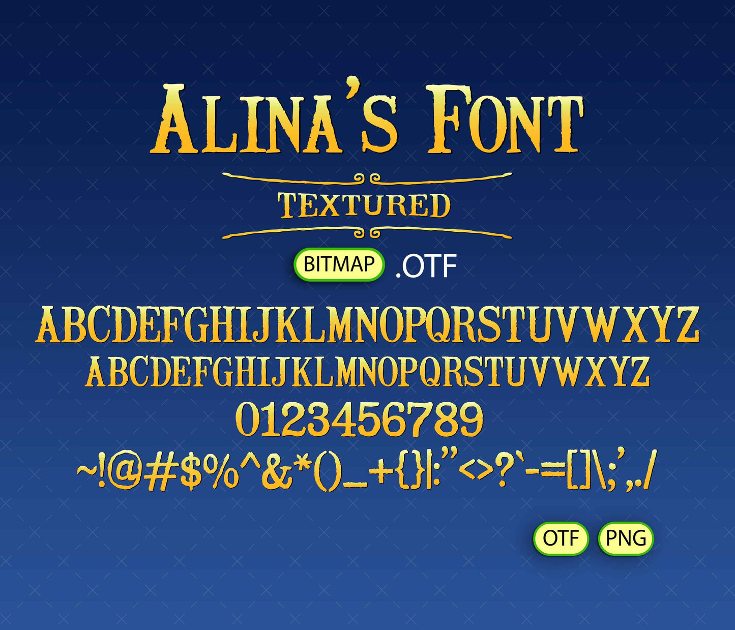 Fantasy Quest Font Textured - Alina's Fonts