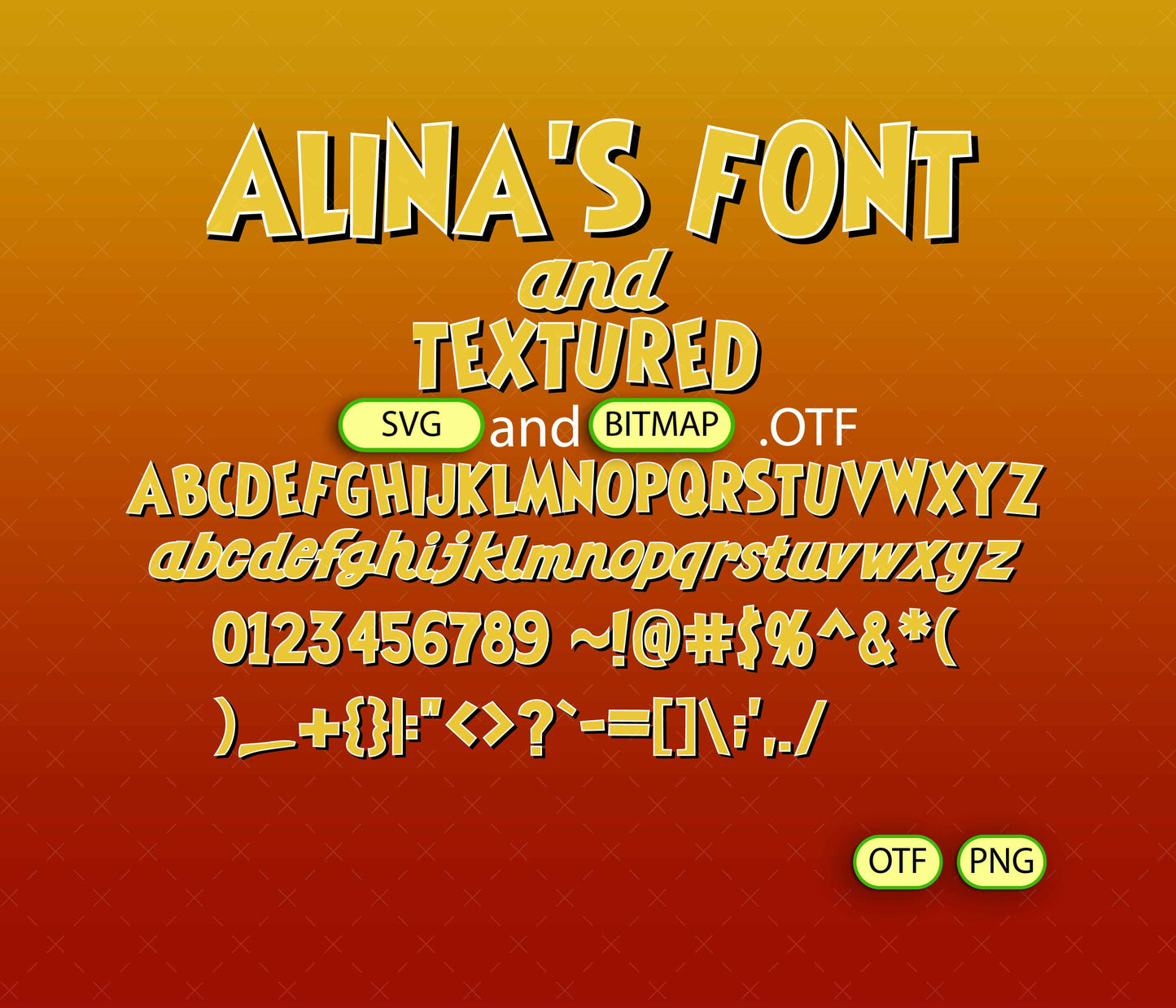 Feline Frenzy Font Textured - Alina's Fonts