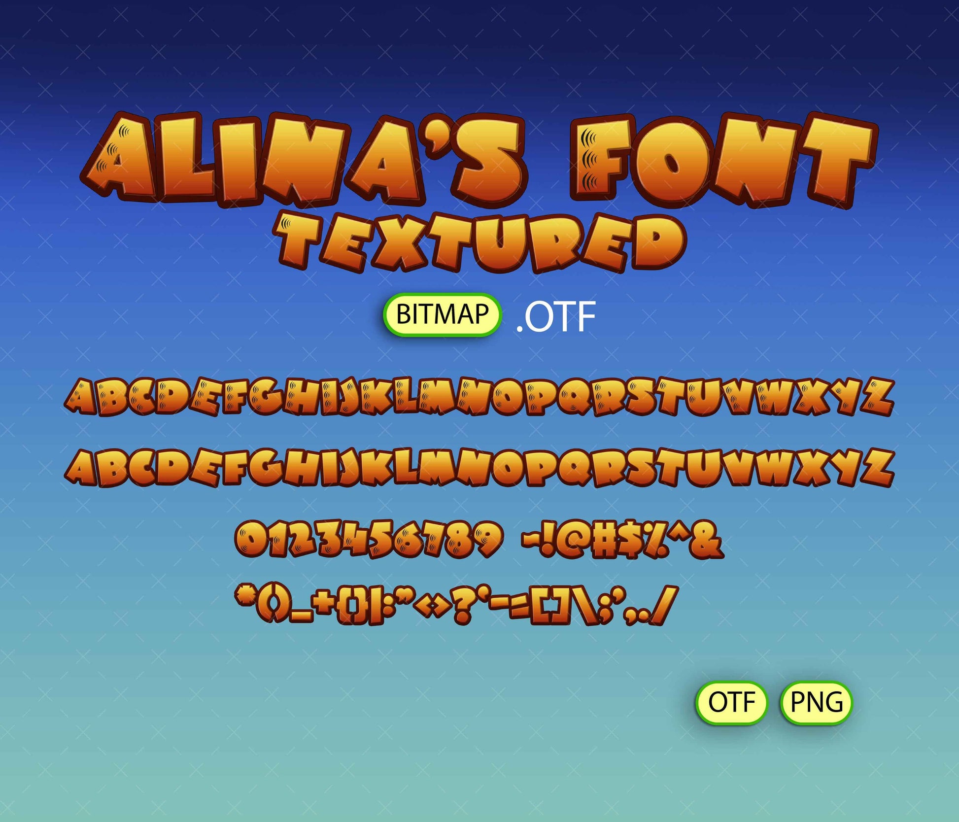 Pasta-Obsessed Feline Comic Font Textured - Alina's Fonts