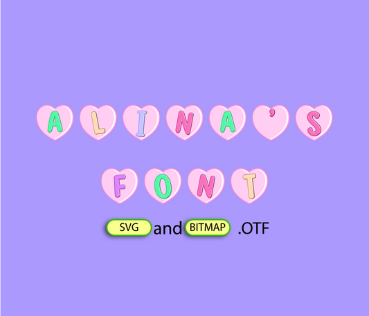 Friendship Palette for Girls Banner Font Textured