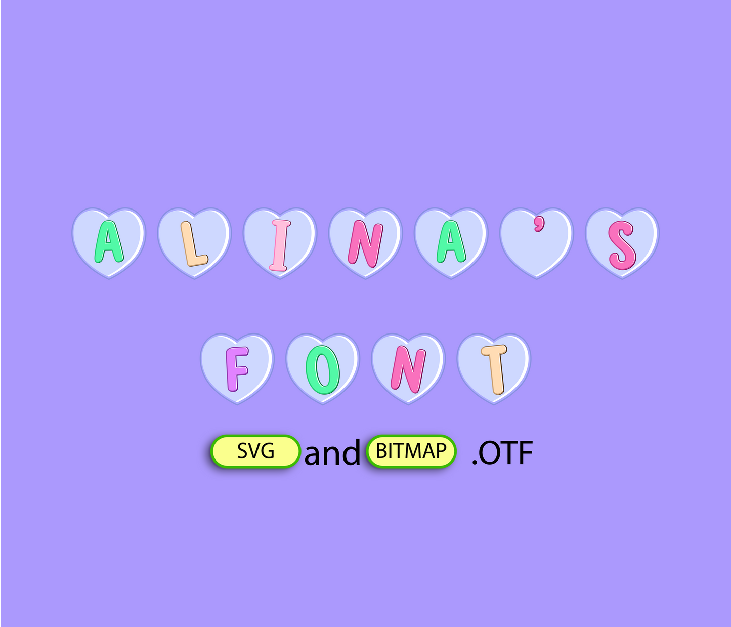 Friendship Palette for Boys Banner Font Textured