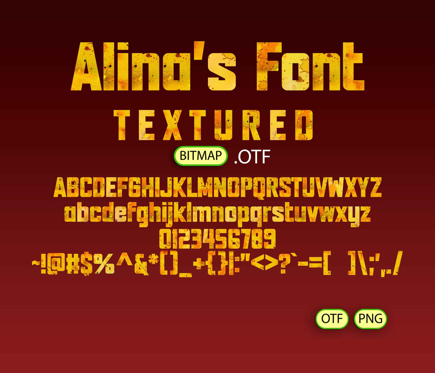 Apocalyptic Road Warrior Font Textured - Alina's Fonts