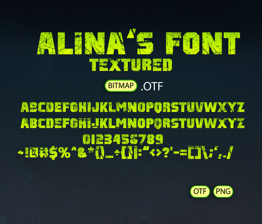 Elite Heroes Battle Font Textured - Alina's Fonts