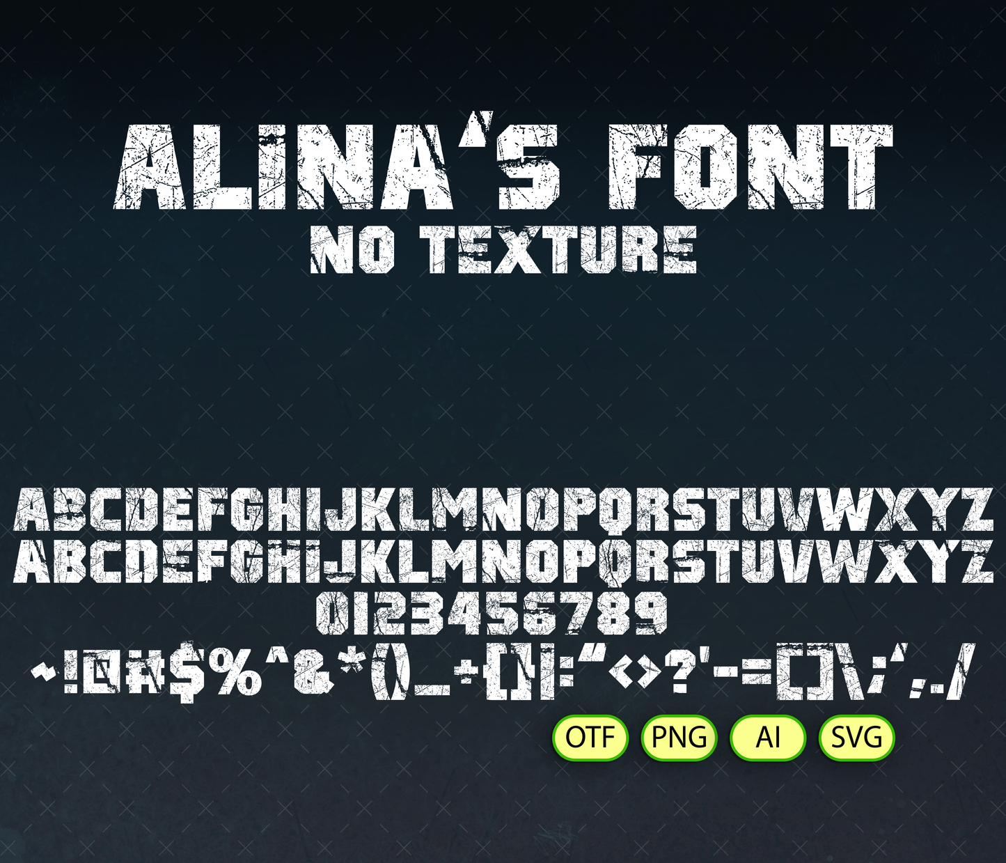 Elite Heroes Battle Font Textured - Alina's Fonts