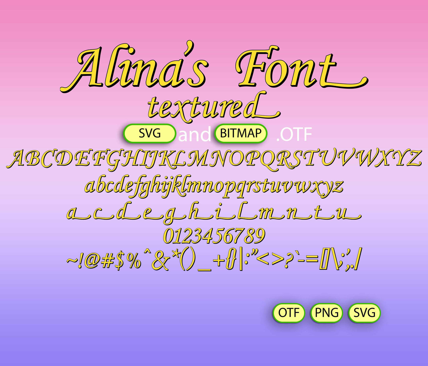 Retro Ladies Font Textured - Alina's Fonts