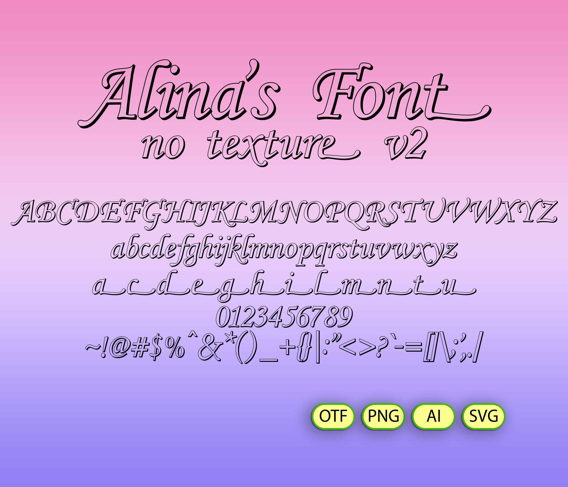 Shining Heroine Font - Alina's Fonts
