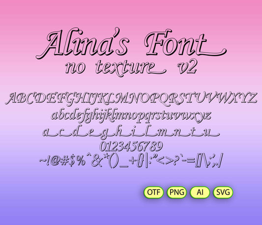 Shining Heroine Font - Alina's Fonts