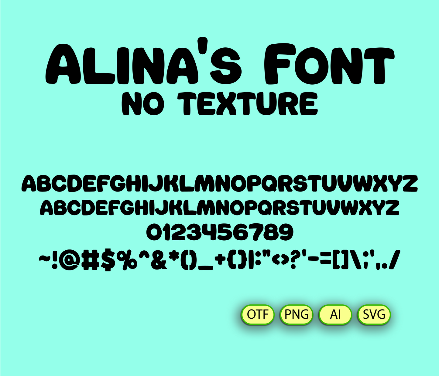 Clumsy Bumbling Pattern Font