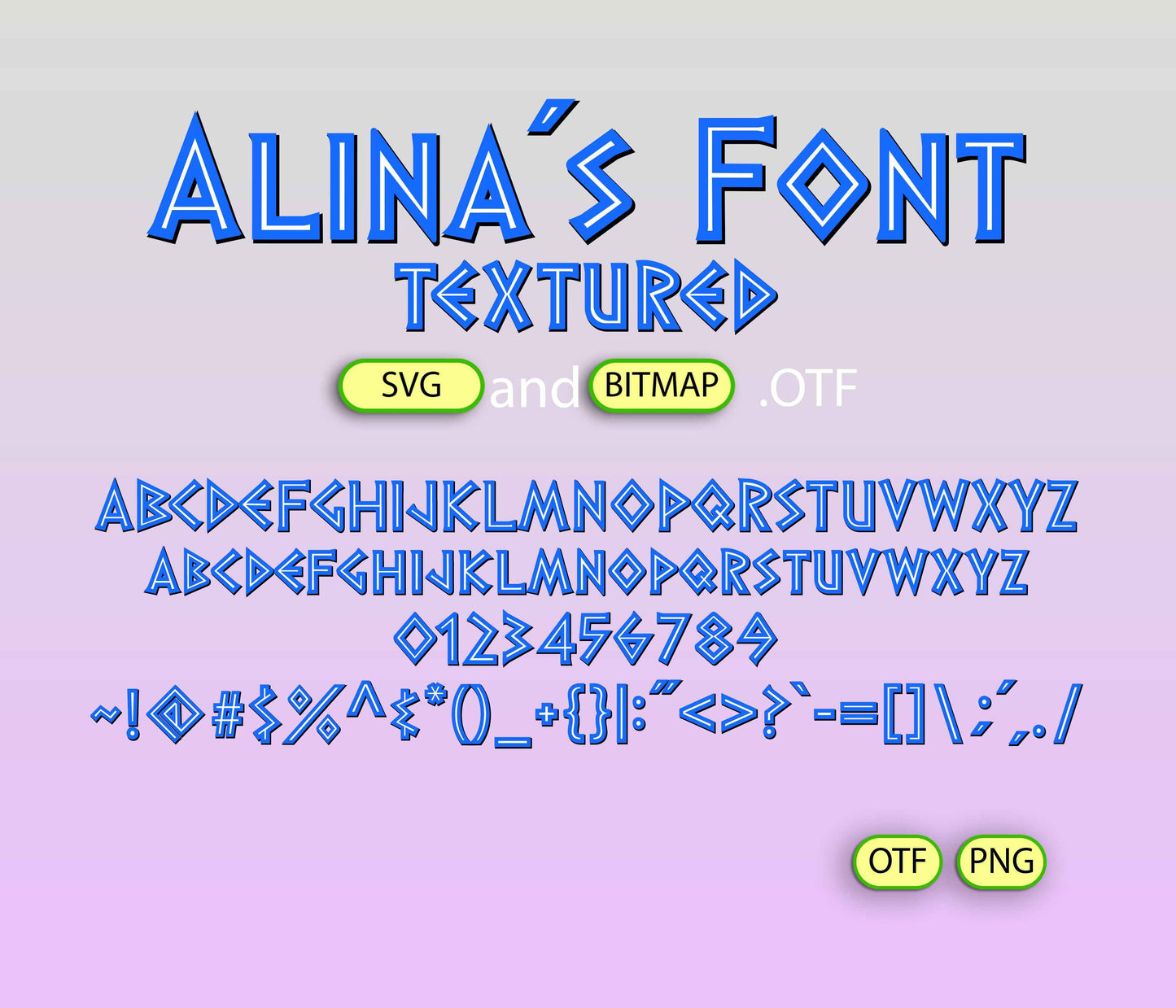 Ancient Greek Font Textured - Alina's Fonts