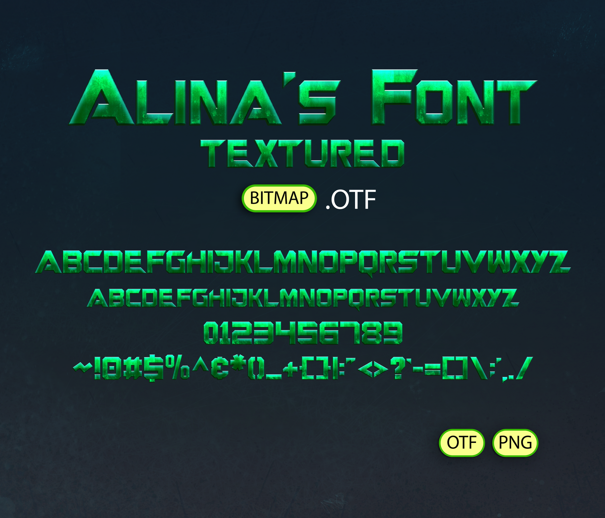 Cosmic Misfits Fonts Textured Bundle - Alina's Fonts