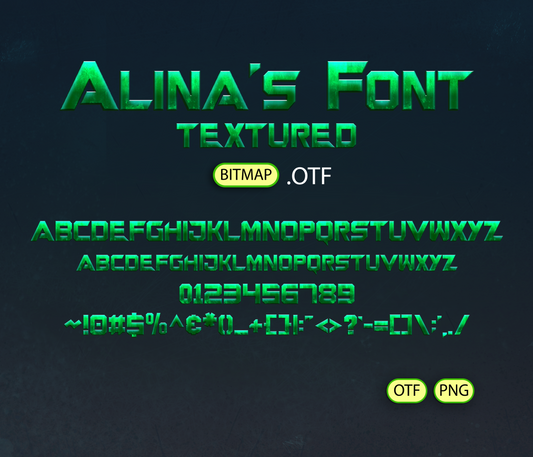 Cosmic Misfits Fonts Textured Bundle - Alina's Fonts