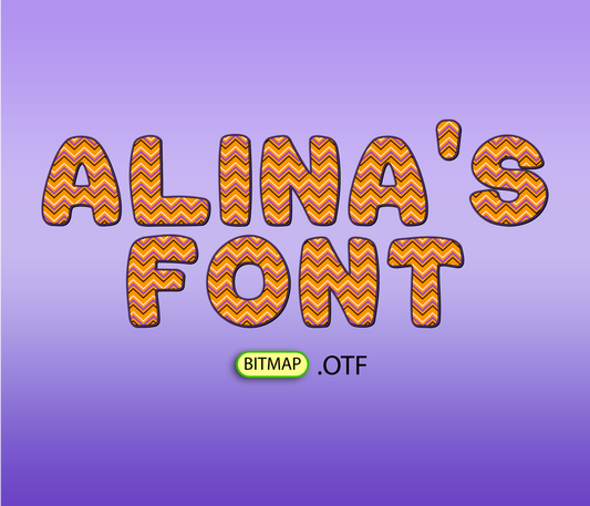 Halloween Spooky Nightmare Pattern Font