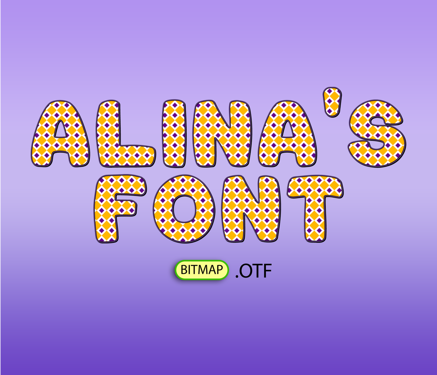 Spooky Season Pattern Font Autumn Terror