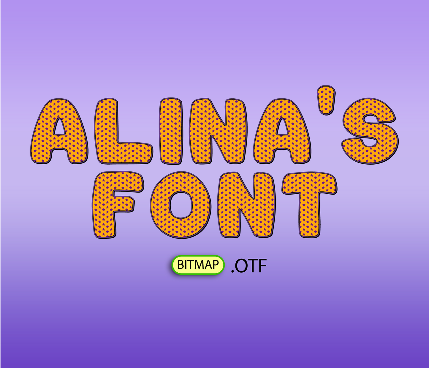 Trick or Treat Pattern Font