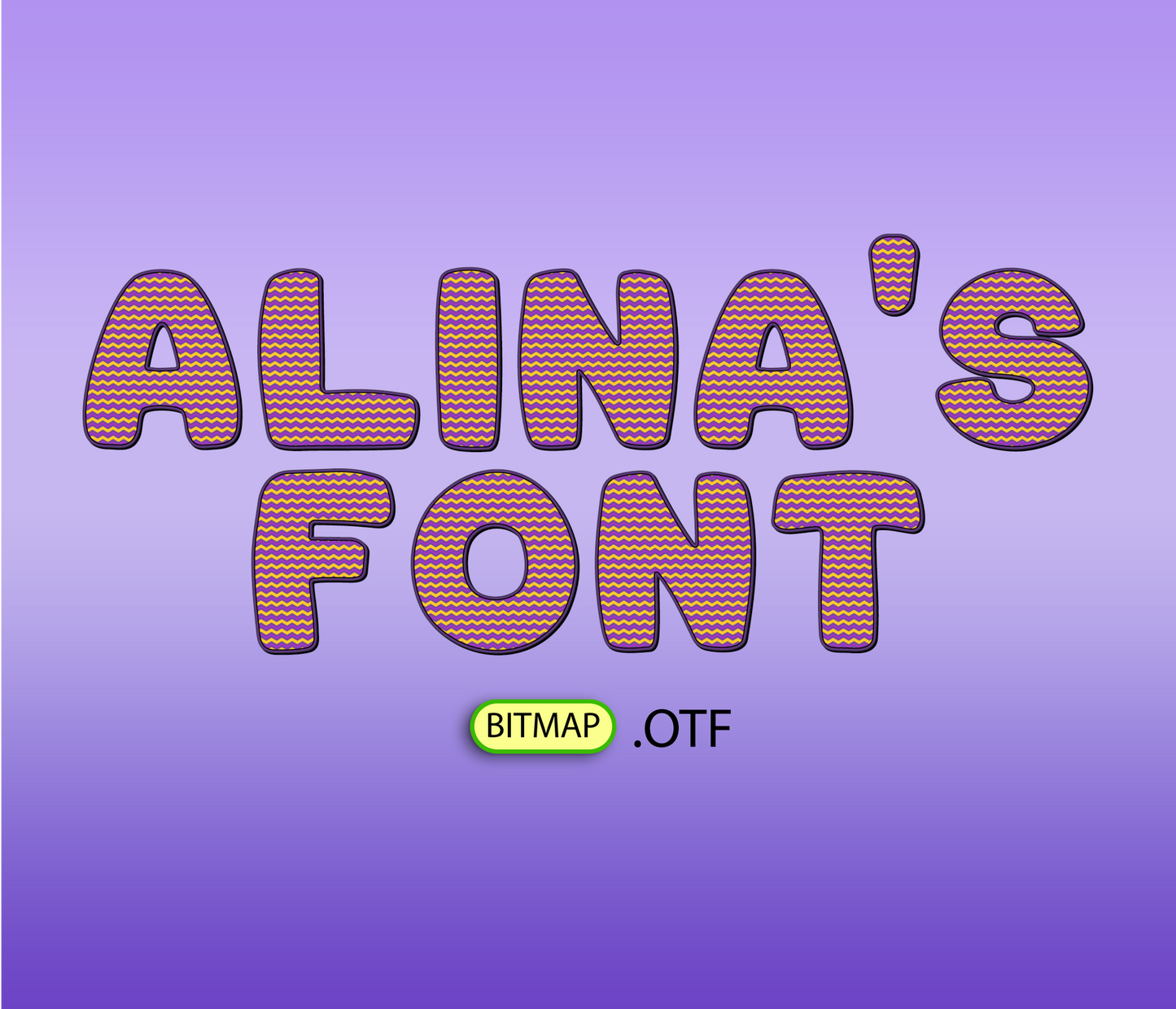 Autumn Nightmare Pattern Font