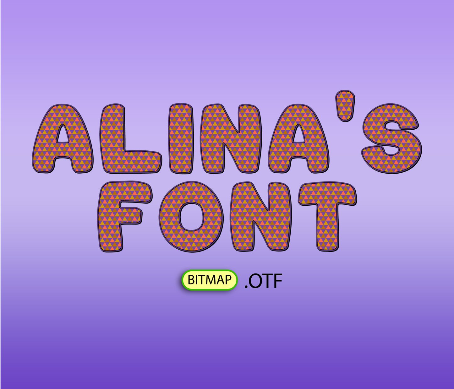 Witch's Brew Pattern Font