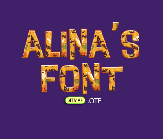 FREE Halloween Pumpkin Witch Pattern Font