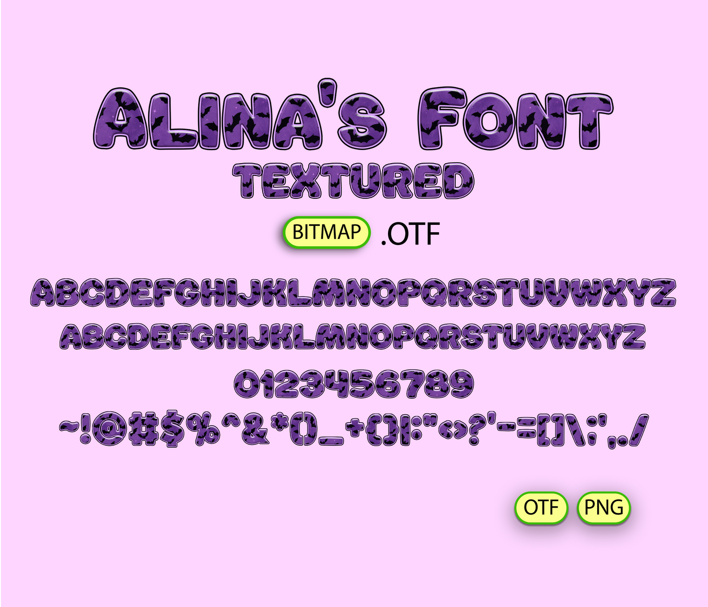 Scary Fun Halloween Pattern Font